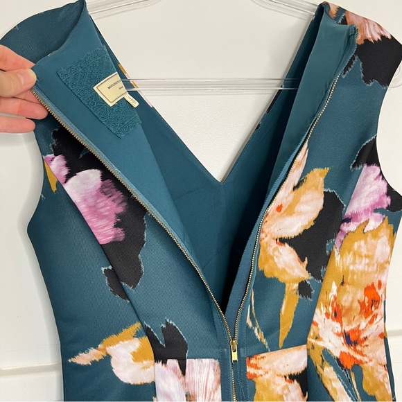Anthropologie Moulinette Soeurs Baikal Floral Fit & Flare Midi Dress - Picture 11 of 15